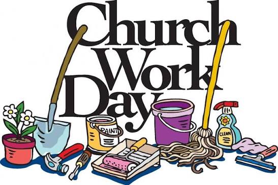 Home church cleaning day